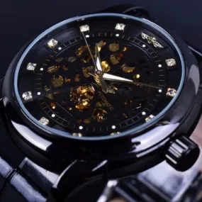 Classy Men Watch Royal Black