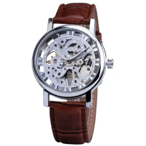 Classy Men Watch Superior Brown/Silver