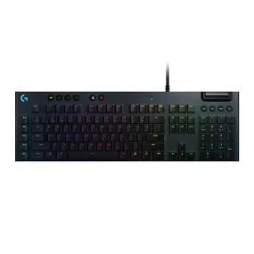 [CLEARANCE] Logitech G813 LIGHTSYNC RGB Ultra-Thin Mechanical Gaming Keyboard (GL Clicky / Linear / Tactile Switch) for Windows, macOS