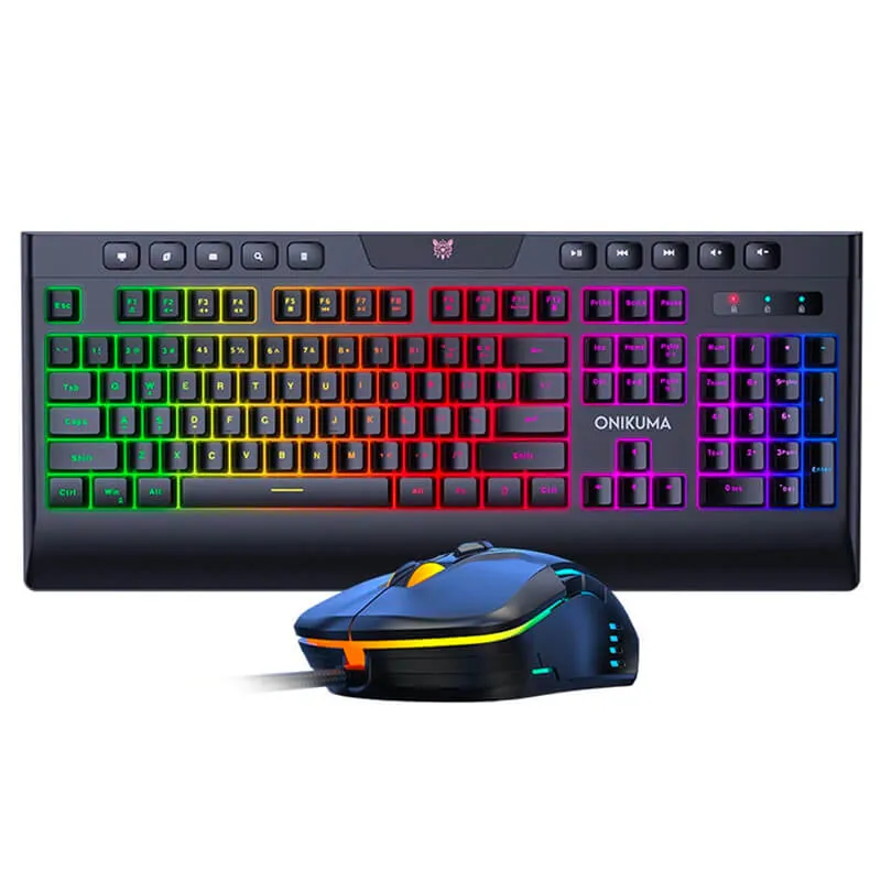 Combo de teclado y mouse gamer G21 CW902 Onikuma