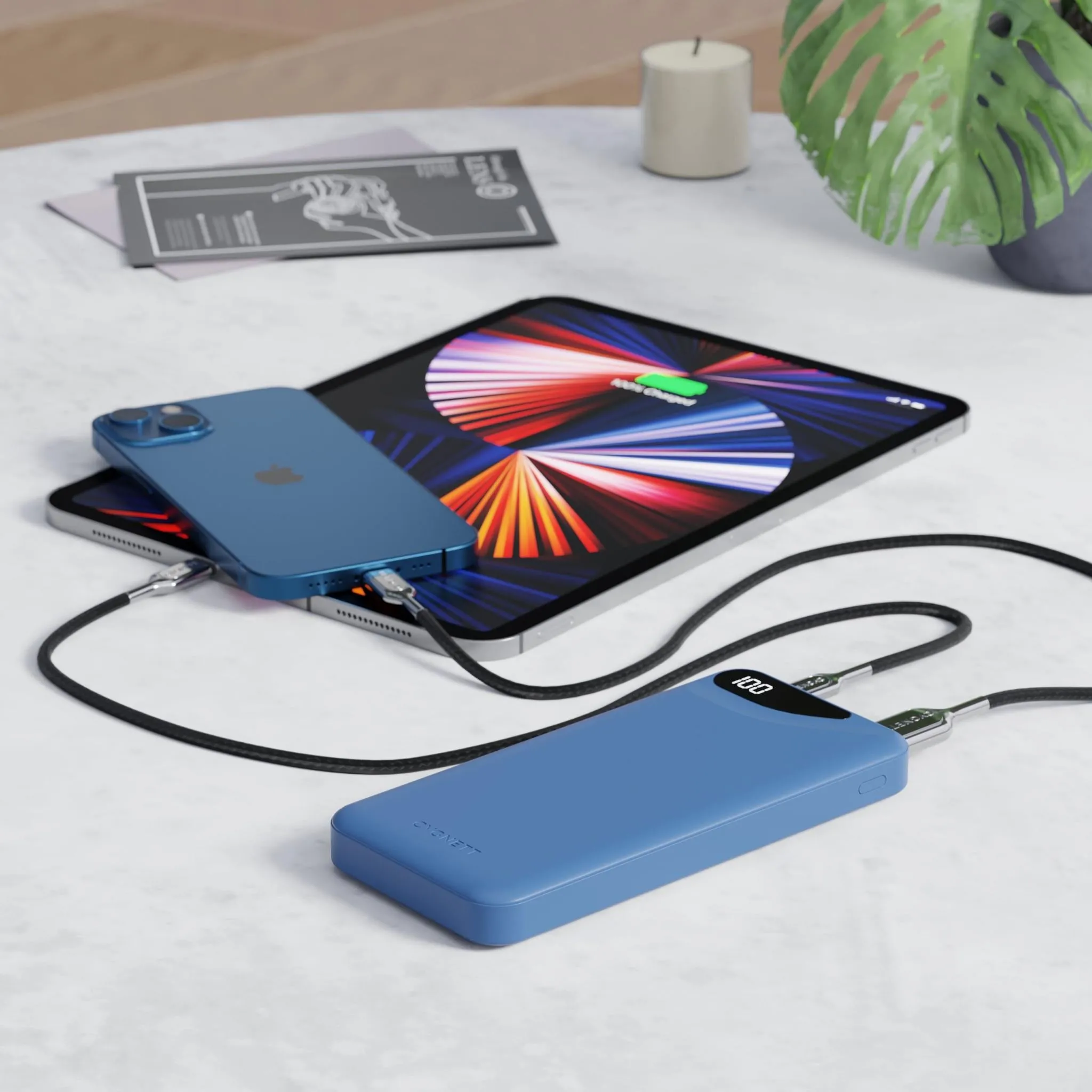 Cygnett ChargeUp Boost Gen3 10K Power Bank (Blue)