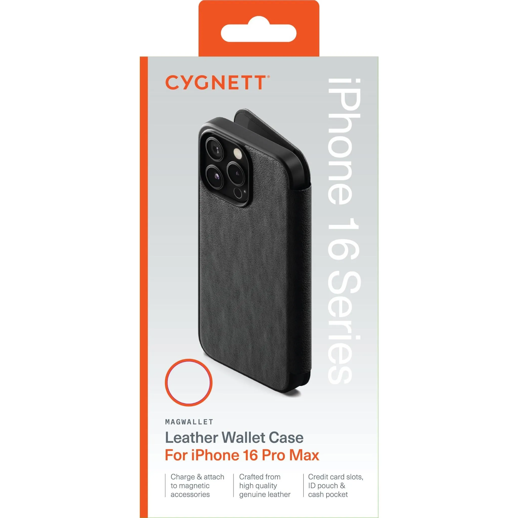 Cygnett MagWallet Case for iPhone 16 Pro Max