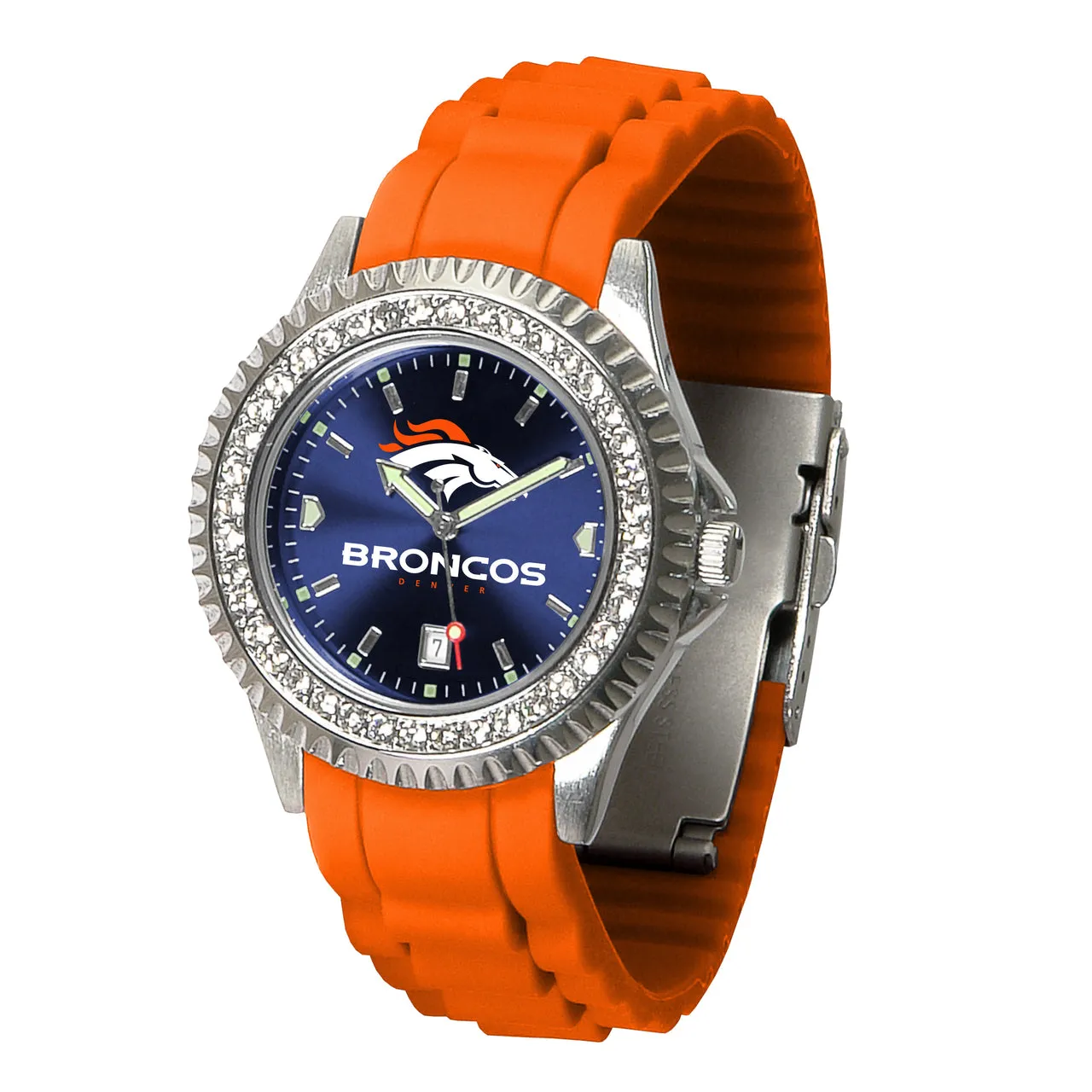 Denver Broncos Ladies Sparkle Watch