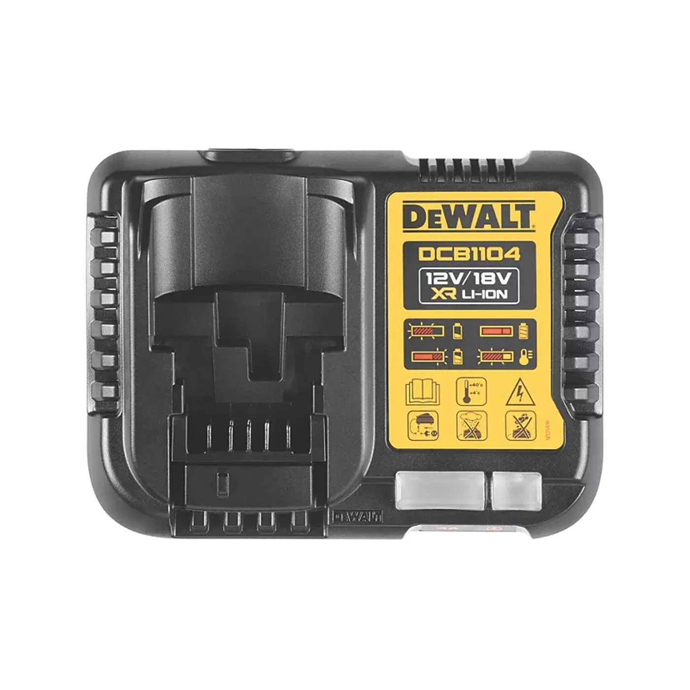 Dewalt Battery Charger DCB1104 Powertool 12/18V Li-Ion XR LED Light Compact