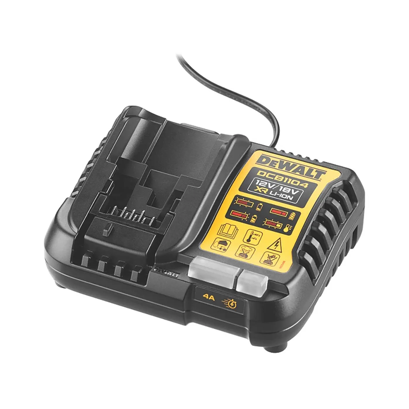 Dewalt Battery Charger DCB1104 Powertool 12/18V Li-Ion XR LED Light Compact