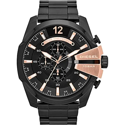 Diesel Chi Chronograph Black Dial Men's Watch-DZ4309