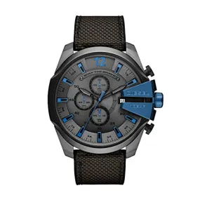 Diesel Mega Chief Analog Grey Dial Men's Watch-DZ4500