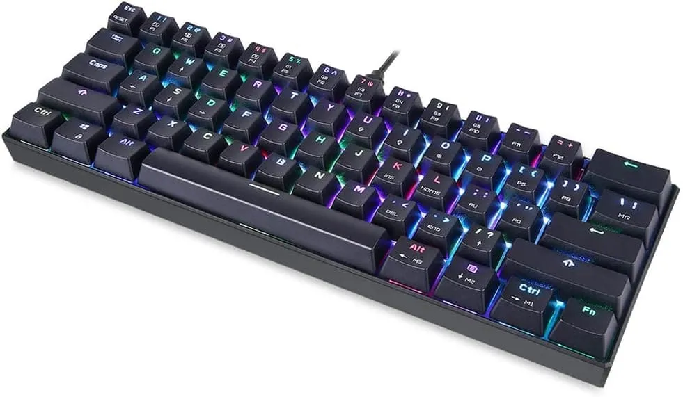 Docooler Motospeed CK61 USB Wired Mechanical RGB Gaming Keyboard