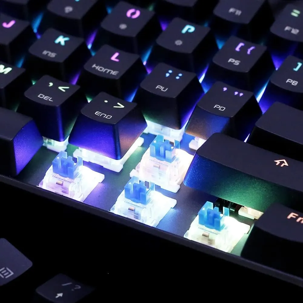 Docooler Motospeed CK61 USB Wired Mechanical RGB Gaming Keyboard