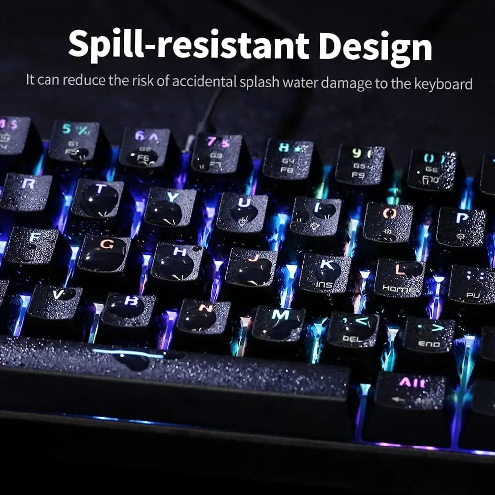 Docooler Motospeed CK61 USB Wired Mechanical RGB Gaming Keyboard