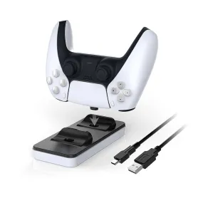 Dual Charging Station Charger Dock for Playstation 5 Controller