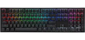 Ducky One 2 Backlit Gaming Keyboard, Mx-Red, Rgb Led - Black, Ch-Layout