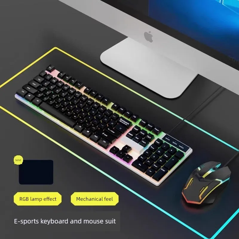 E-Sports Full Adult USB Mechanical Lol Desktop Mouse