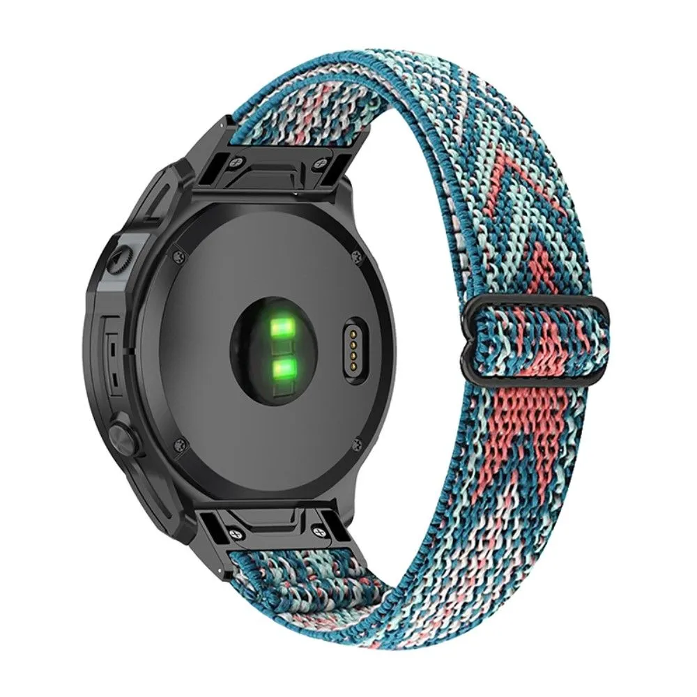 Elastic nylon cool pattern watch strap for Garmin watch - Arrow