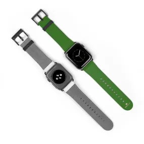 Emerald Green Apple Watch Band, 38mm/42mm Solid Color Best Watch Band- Made in USA