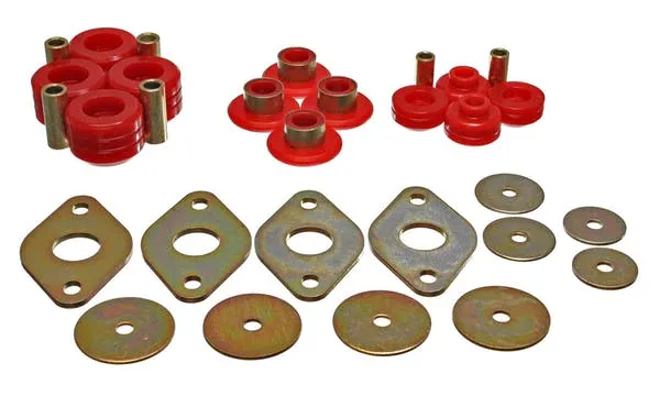 Energy Suspension Body Mount Bushing Set Toyota Tacoma (95-00) Red or Black