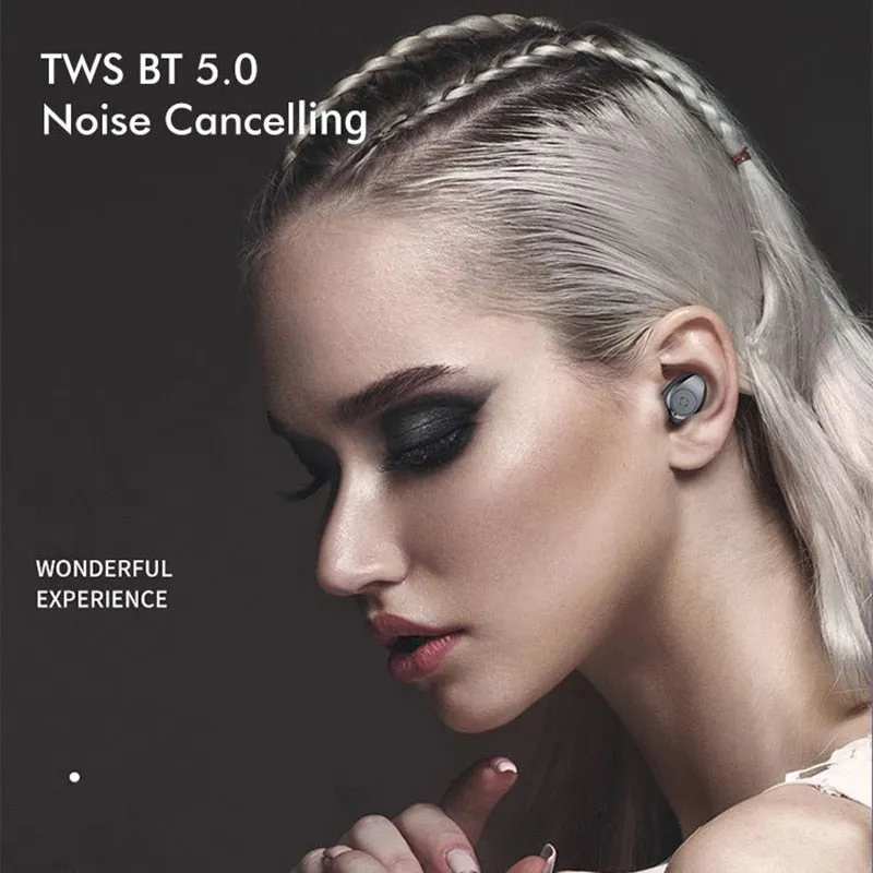 F9 TWS Bluetooth 5.0 Wireless Earphone In Ear Headphones Handsfree Earphones Headphone Sport Earbuds Headset For Phone With Mic