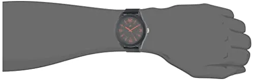 Fastrack Black Dial Analog Watch for Unisex -NR38003PP13W