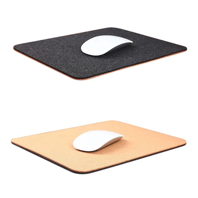 Felt Double-sided Office Mousepad Warm and Non-slip Desk Writing Pad