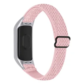 Fitbit Luxe nylon elastic watch strap - Pink