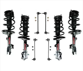 Front & Rear Struts & Links for Toyota Highlander ALL WHEEL DRIVE V6 01-03