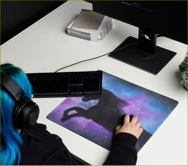 Galactic Trot ~ Gaming Mouse Pad