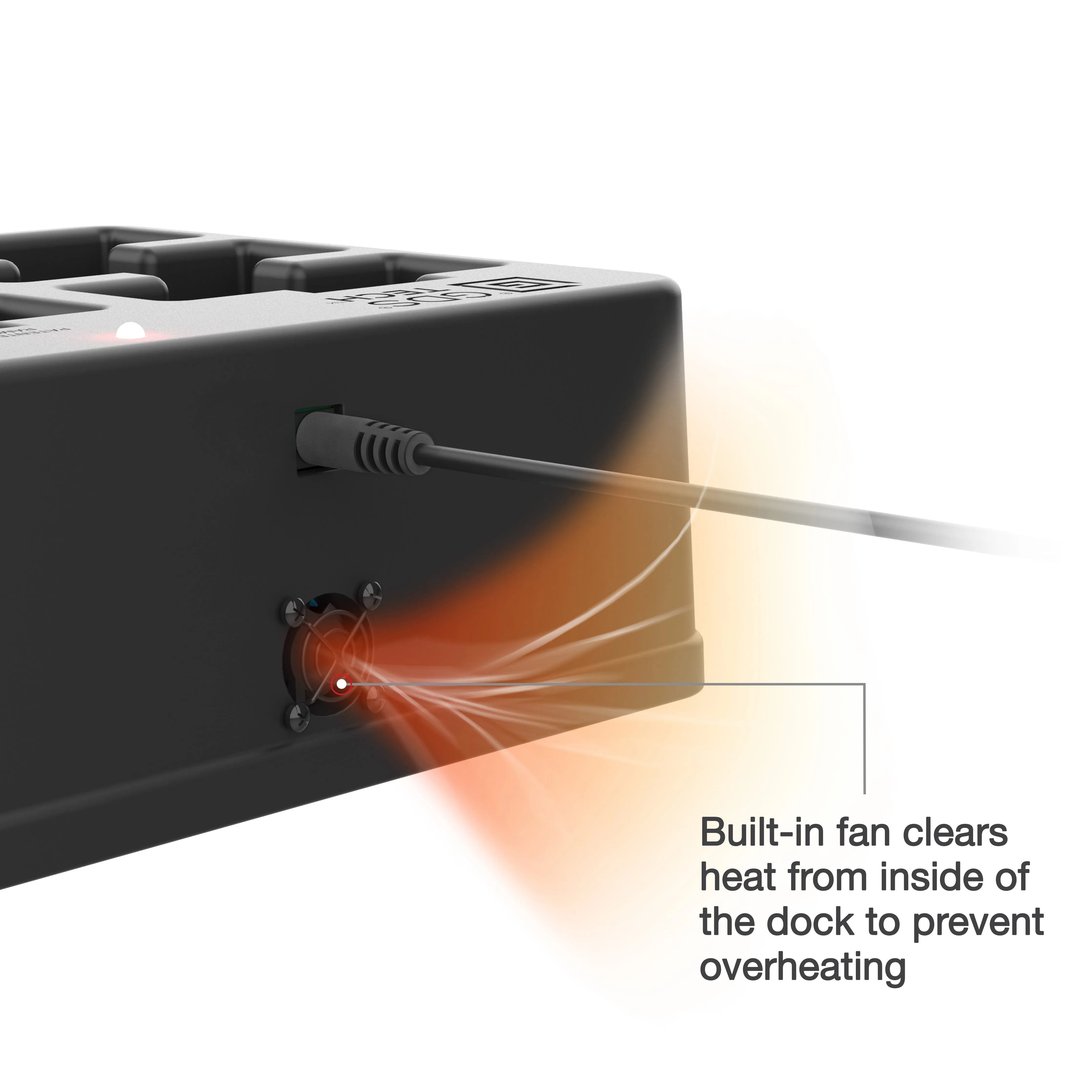 GDS® 6-Port Power   RJ45 Dock for Handhelds with IntelliSkin®