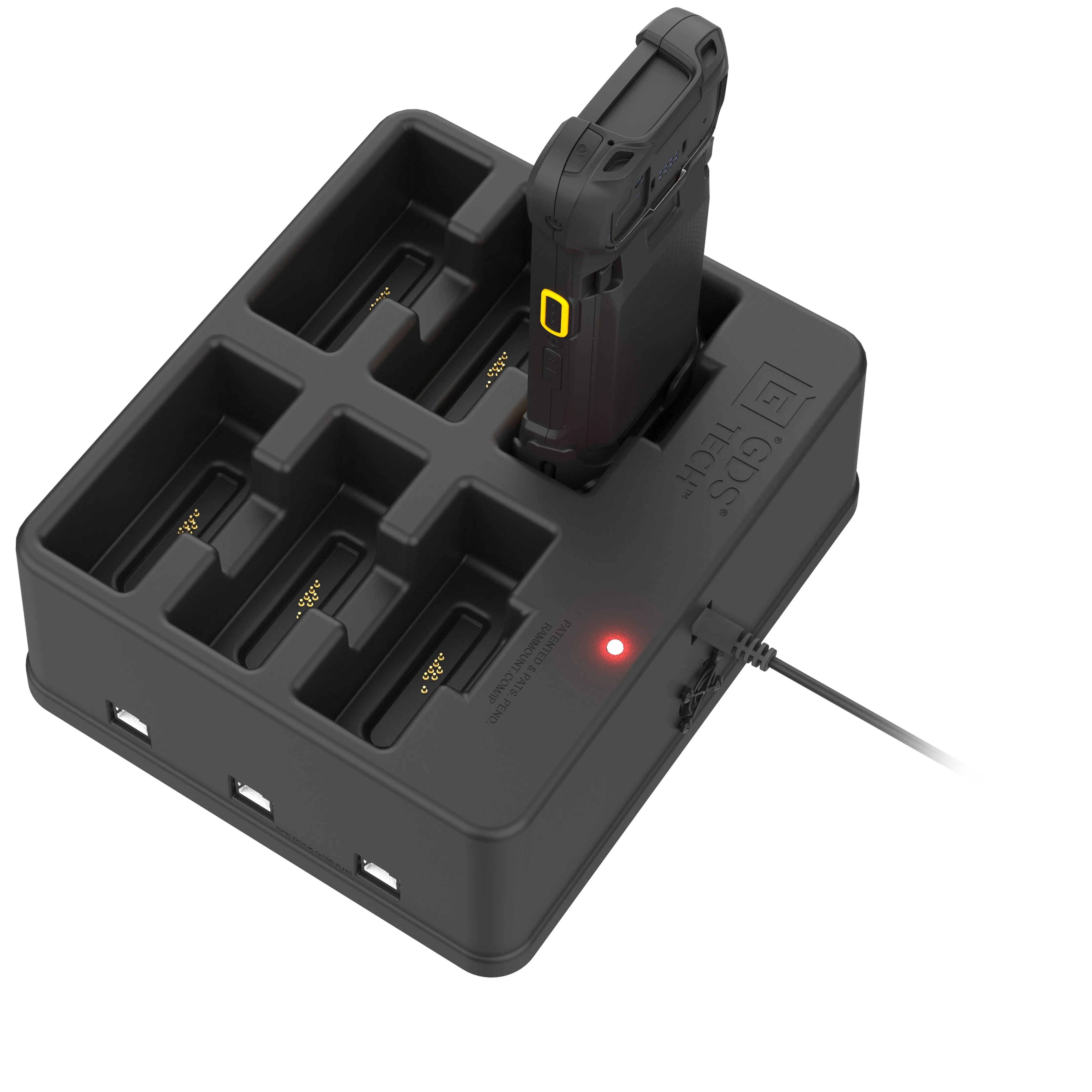 GDS® 6-Port Power   RJ45 Dock for Handhelds with IntelliSkin®