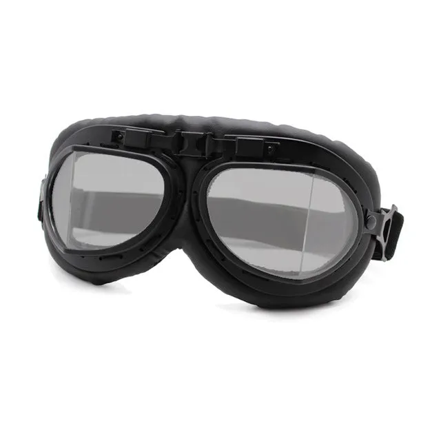 Goggles worn by the earliest aviators, motorcyclists and adventurers, customize a pair to suit your style!