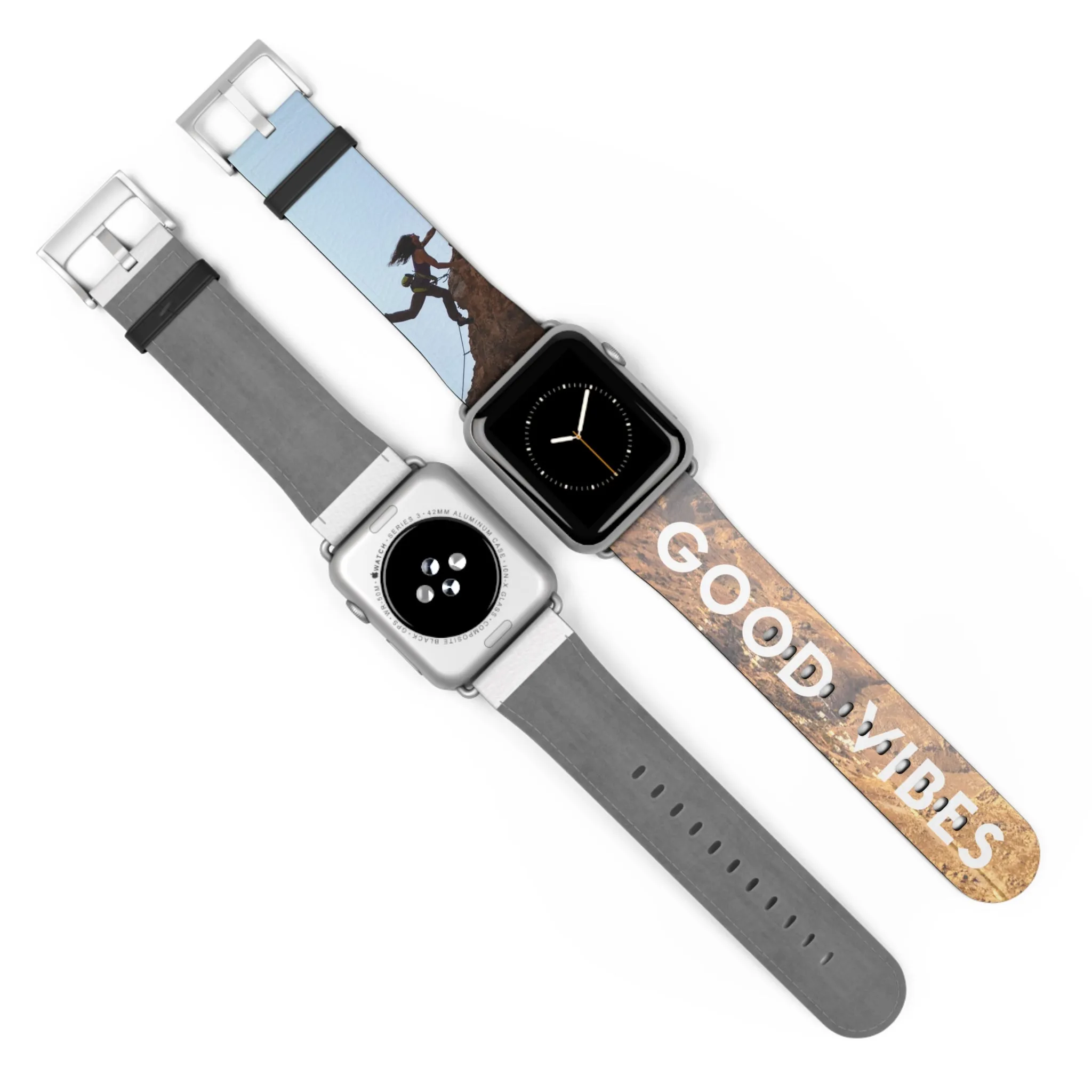 Good Vibes Rock Climbing Watch Band