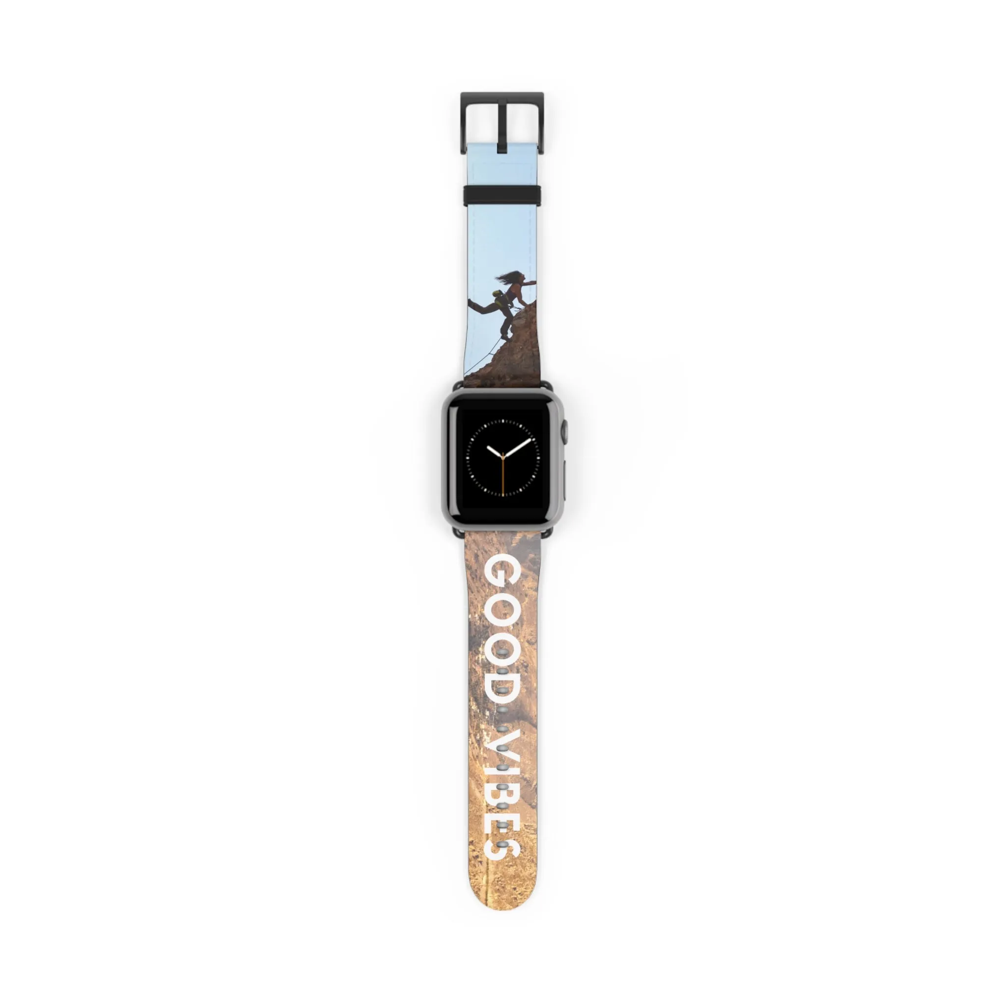 Good Vibes Rock Climbing Watch Band