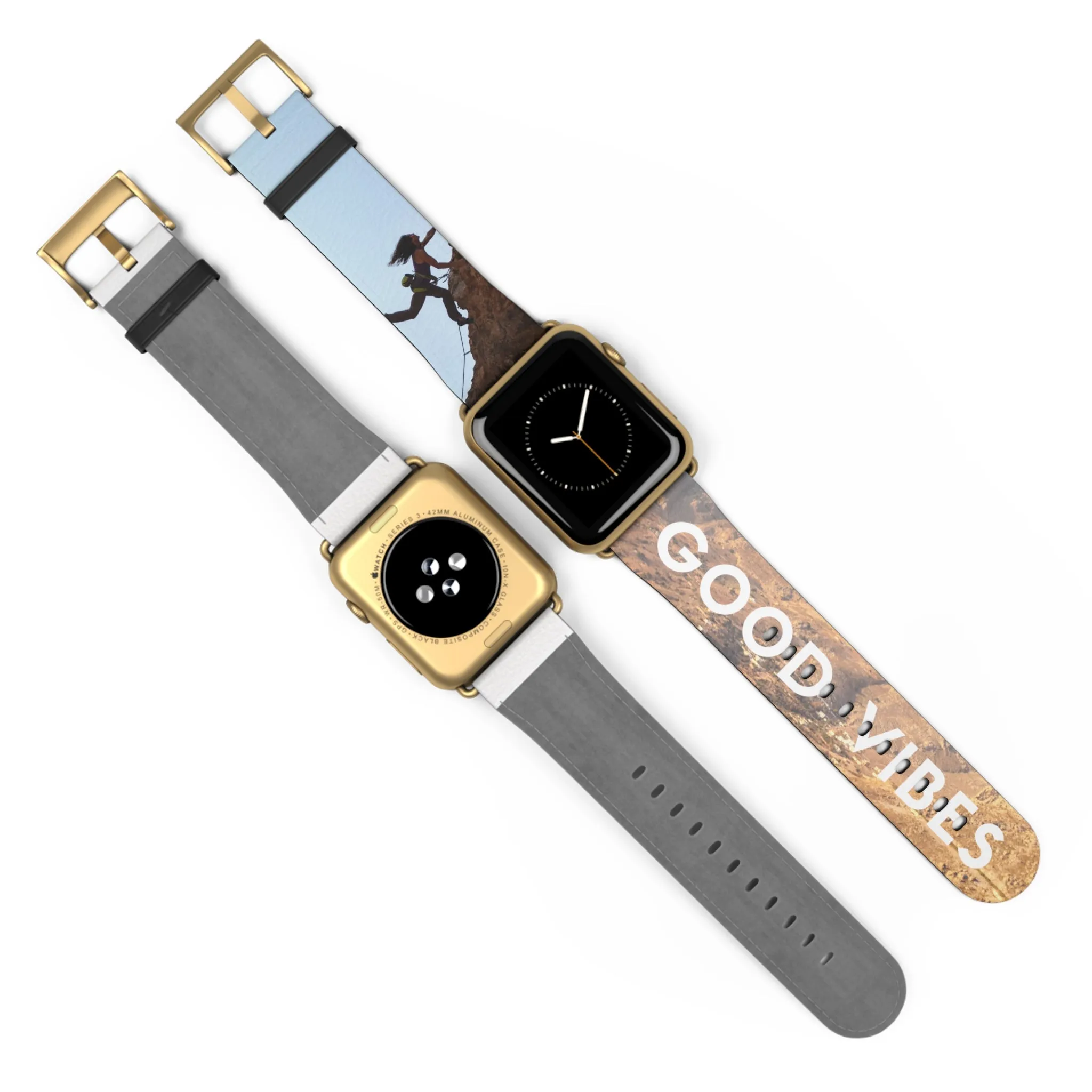 Good Vibes Rock Climbing Watch Band