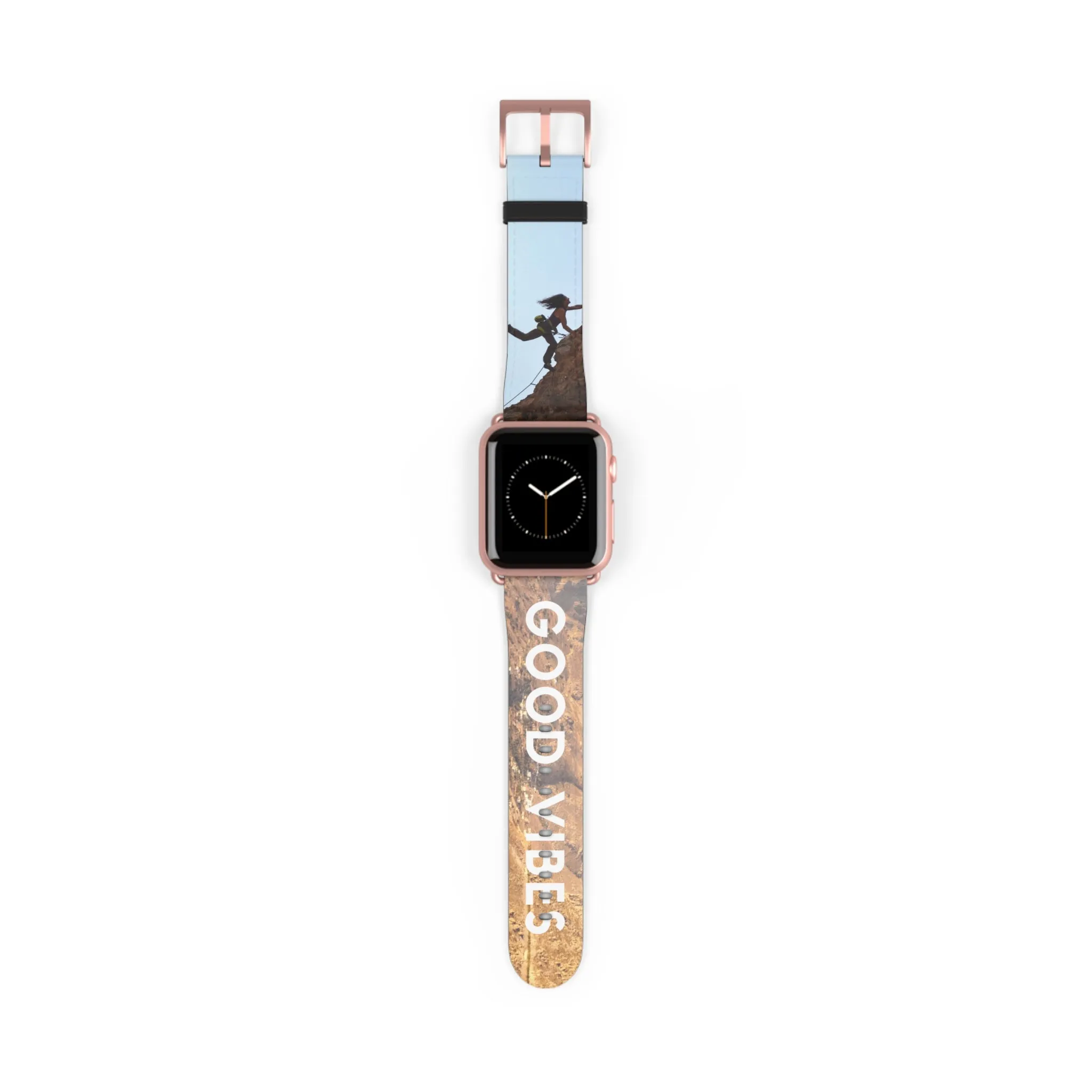 Good Vibes Rock Climbing Watch Band