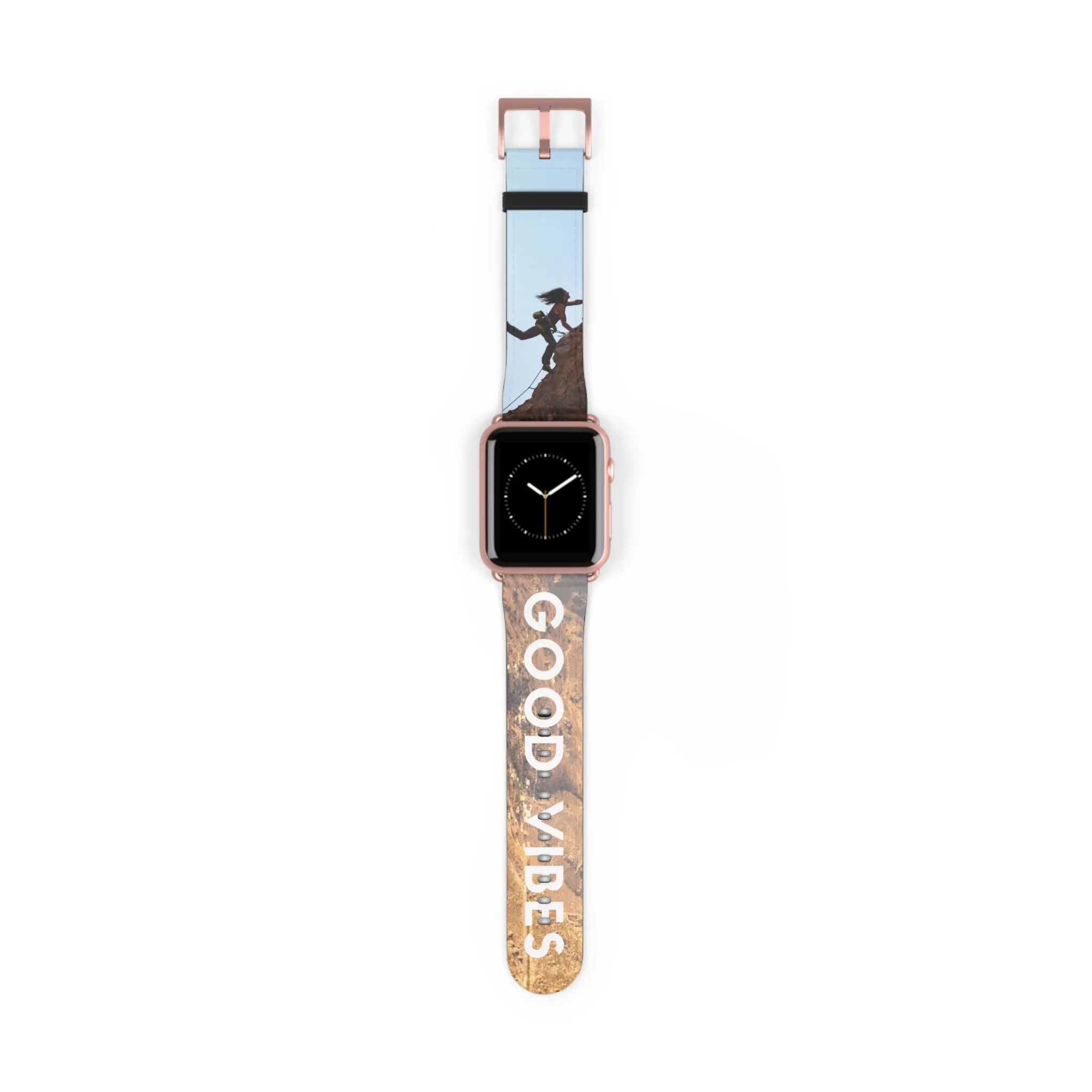 Good Vibes Rock Climbing Watch Band