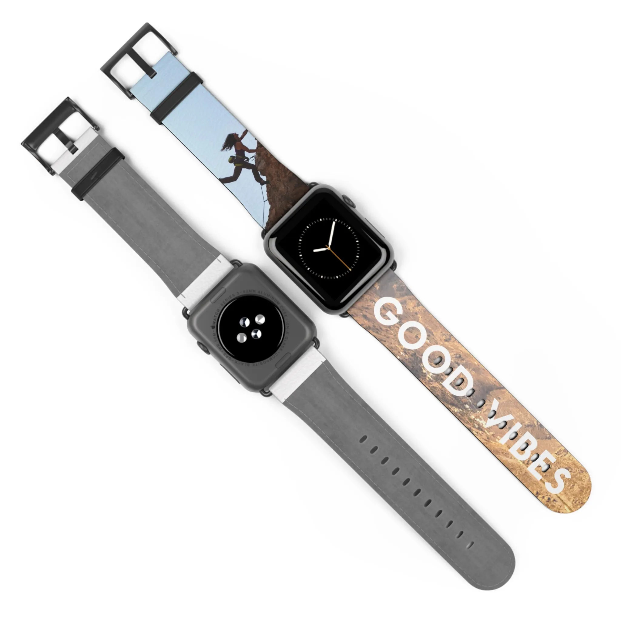 Good Vibes Rock Climbing Watch Band