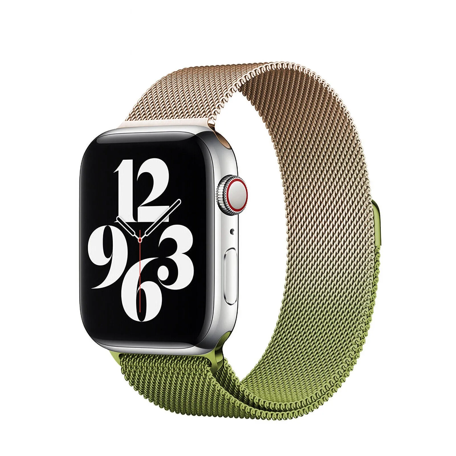 Gradient Multihue Milanese Loop Band For Apple Watch Multiple Prints Available