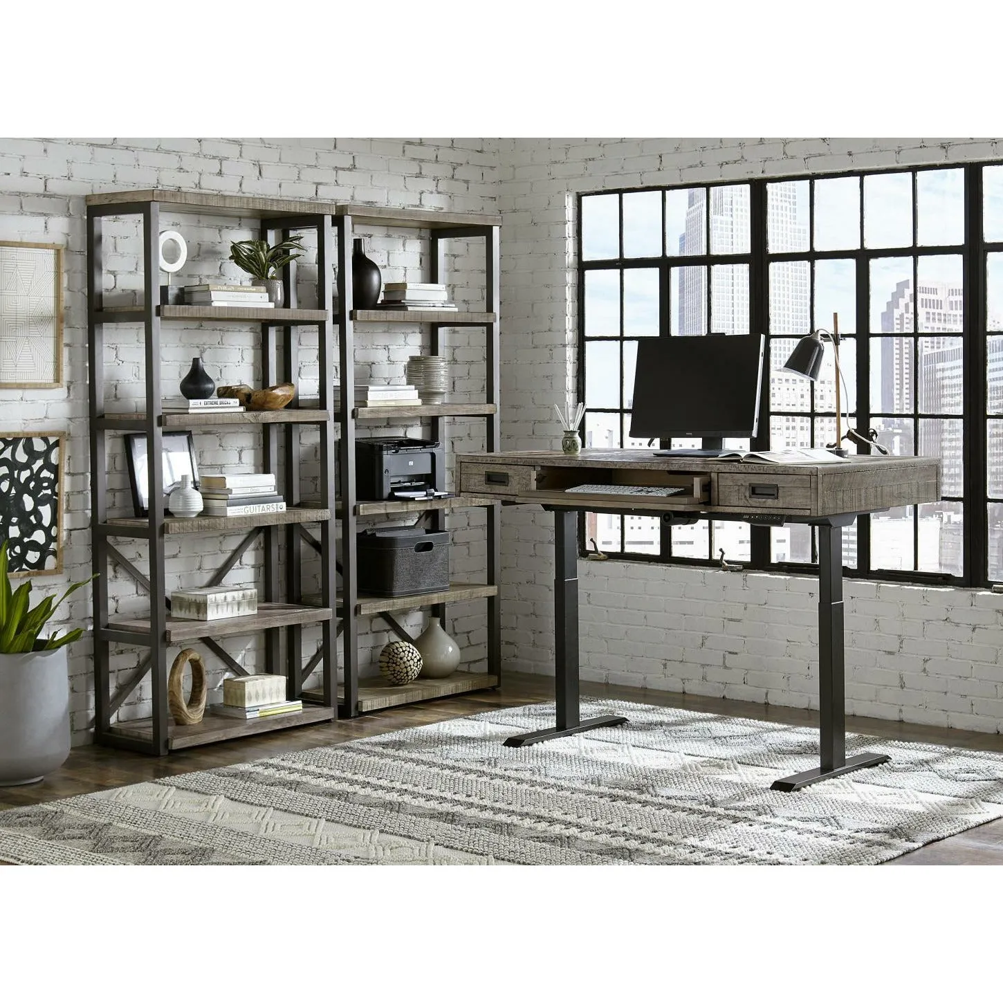 Grayson Lift Top Desk and Base