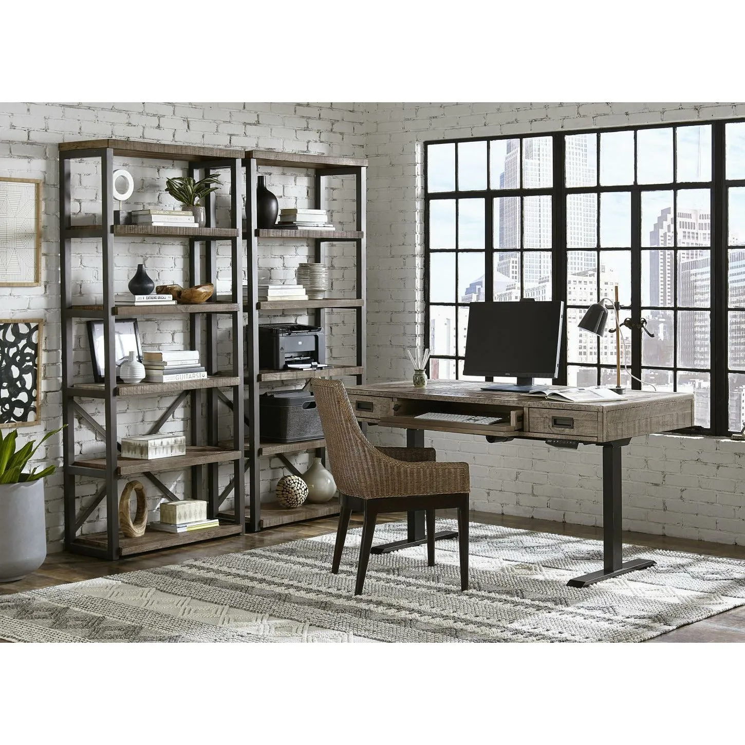 Grayson Lift Top Desk and Base