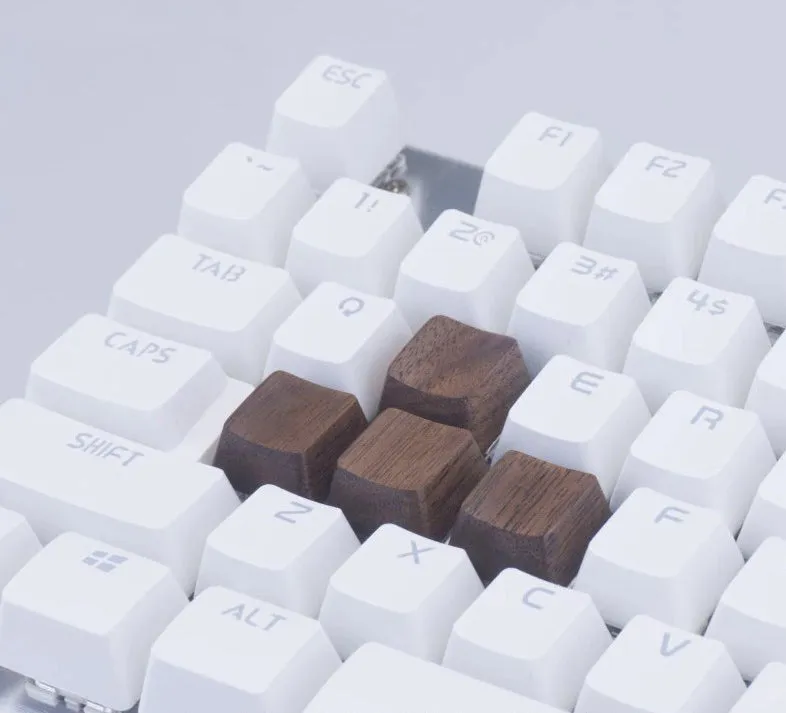 Handmade Walnut Wood Artisan Keycap - Thocky Keycap