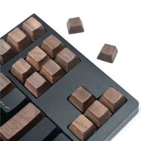 Handmade Walnut Wood Artisan Keycap - Thocky Keycap