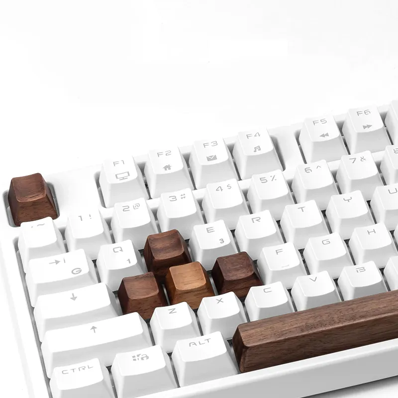 Handmade Walnut Wood Artisan Keycap - Thocky Keycap