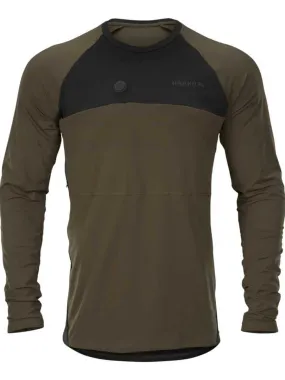 HARKILA Heat Control L/S T-Shirt - Mens - Willow Green & Black