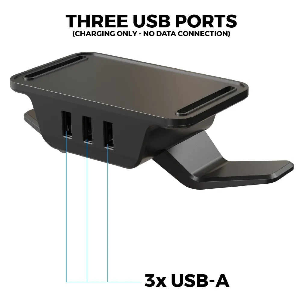 Headphone Hanger with USB Charger