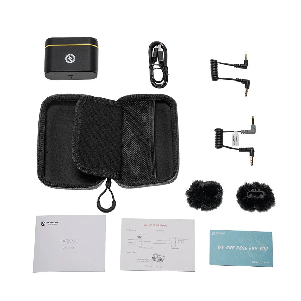 Hollyland LARK M1 DUO 2-Person Wireless Microphone System (2.4 GHz)