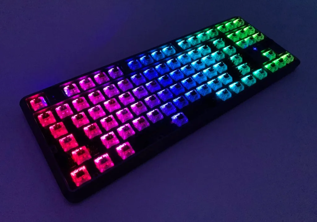 Hotswap TKL Mechanical Keyboard - Galaxy Pink