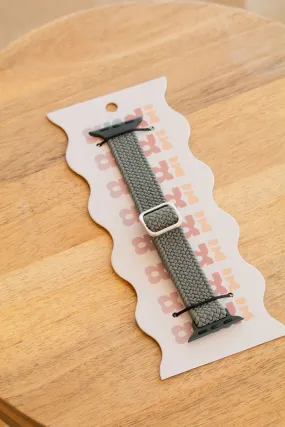 Hunter Thin Weaved Adjustable Elastic Watch Band