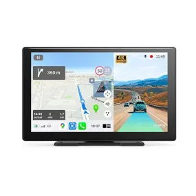 Imagebon 9" Portable Carplay Screen with 4K UHD Dash Cam