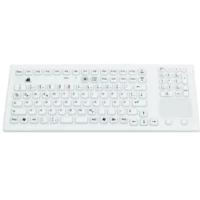 InduKey Backlit Keyboard with Integrated Touchpad