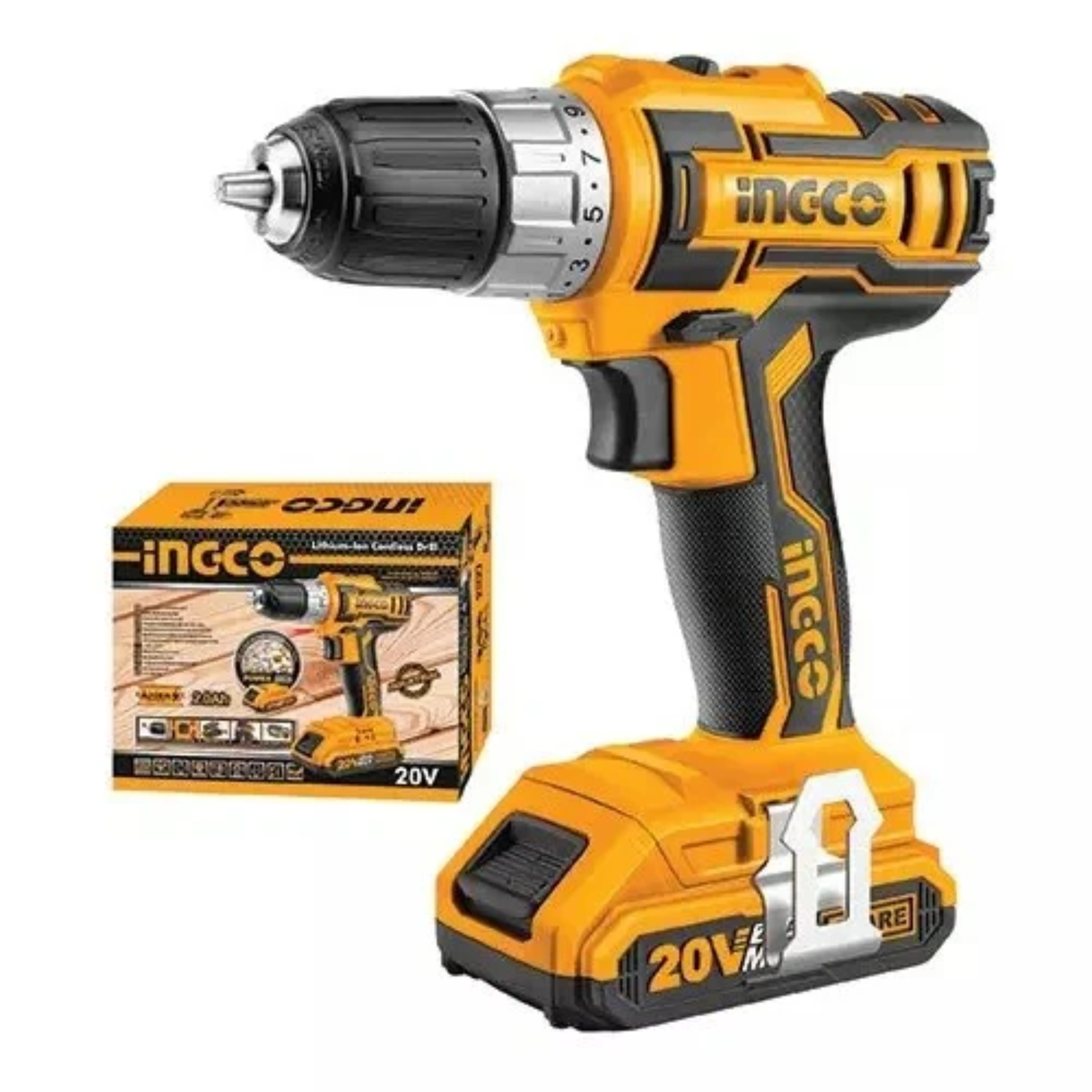 INGCO CORDLESS DRILLS 20V CDLI2002