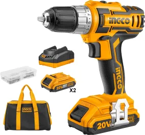 INGCO CORDLESS DRILLS 20V CDLI2002